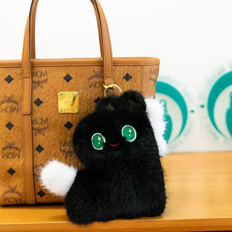 أحدث قلادة لعبة Kawaii القطيفة تجعل صوتًا، مملوءة برسوم الرسوم المتحركة اللطيفة، مثالية لهدية الدمى للأصدقاء