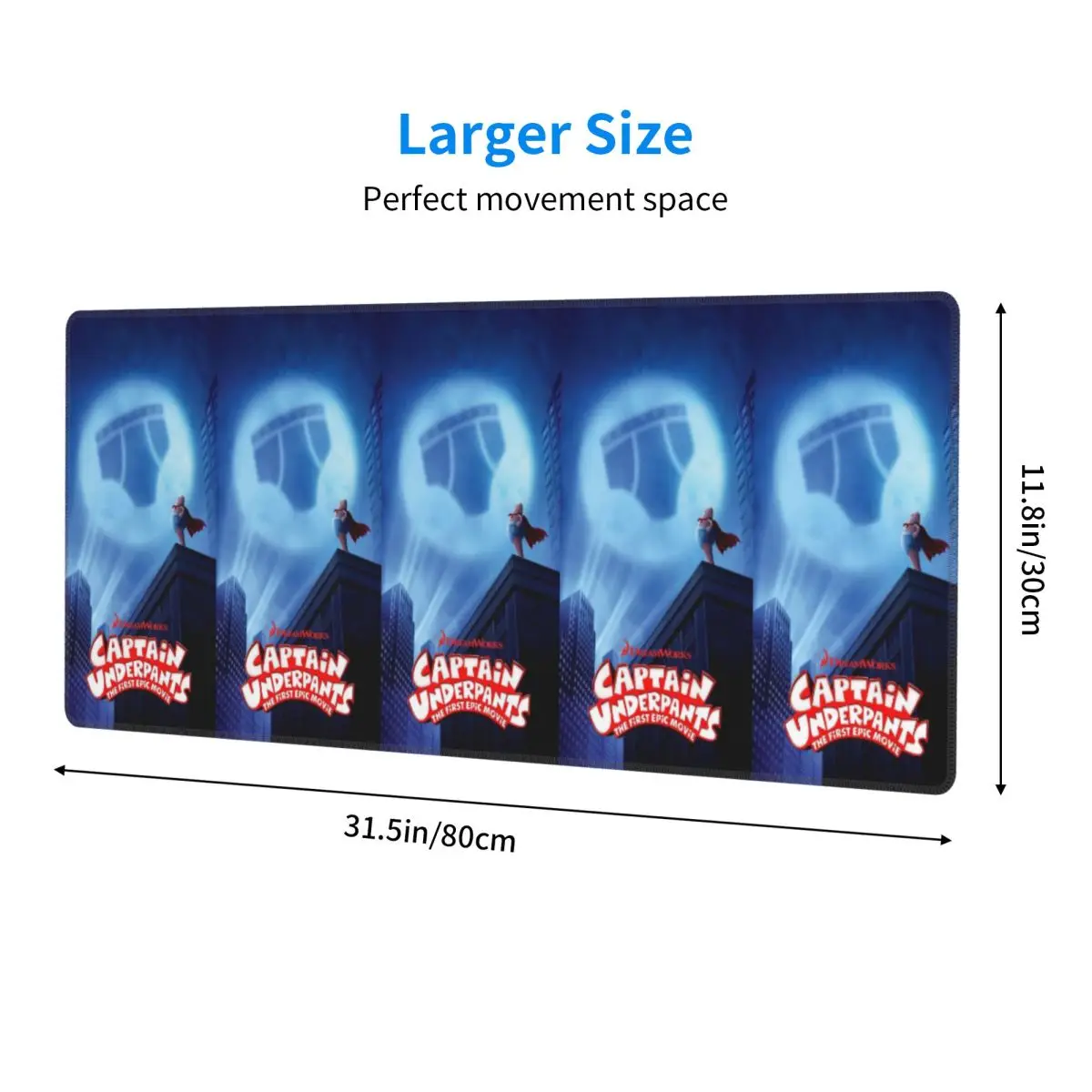 Large Mouse Pad Captain Underpants Gamer PC Laptop Mats Keyboard Carpet Computer Gaming Office Accessories Desk Mat
