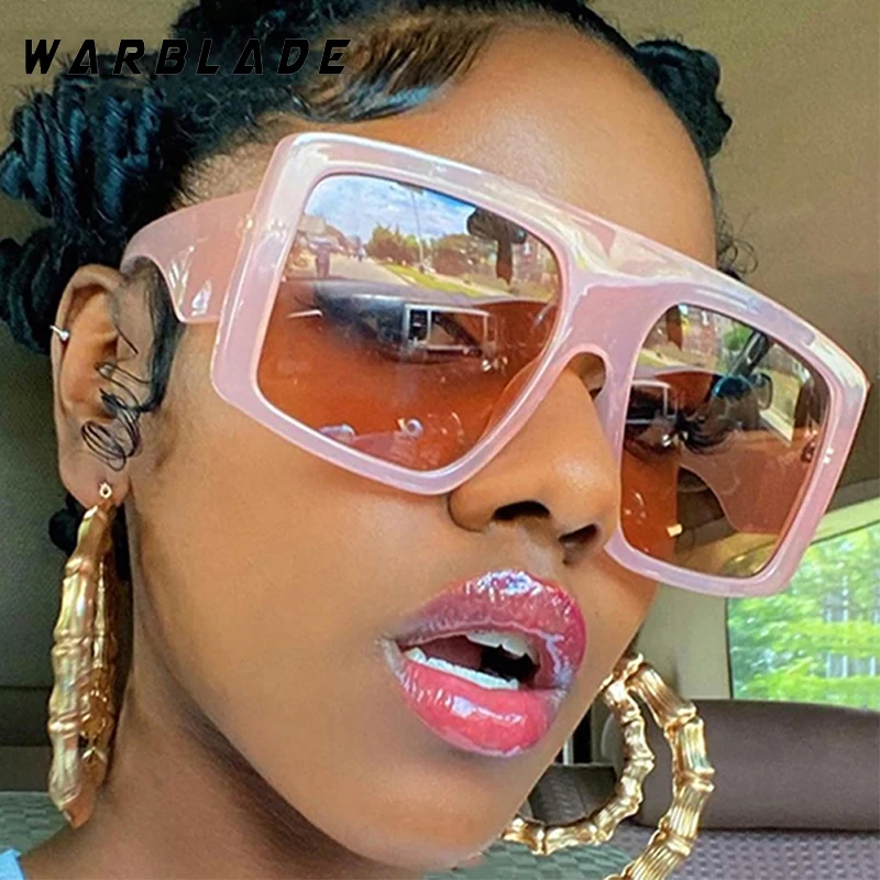 

Oversized Punk Square Frame Sunglasses Women Men Fashion Brand Designer Glasses Outdoor Summer Traveling Driving Shades UV400