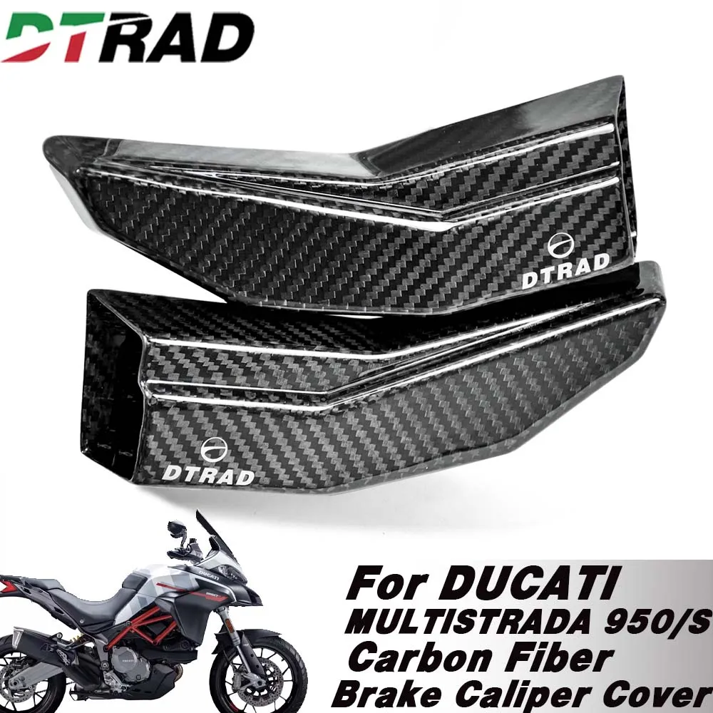 

Carbon Fiber Front Caliper Brake Disc Cooling Ducts For DUCATI MULTISTRADA 950 2016-2021 950S 2019-2021 Motorcycle Accessories