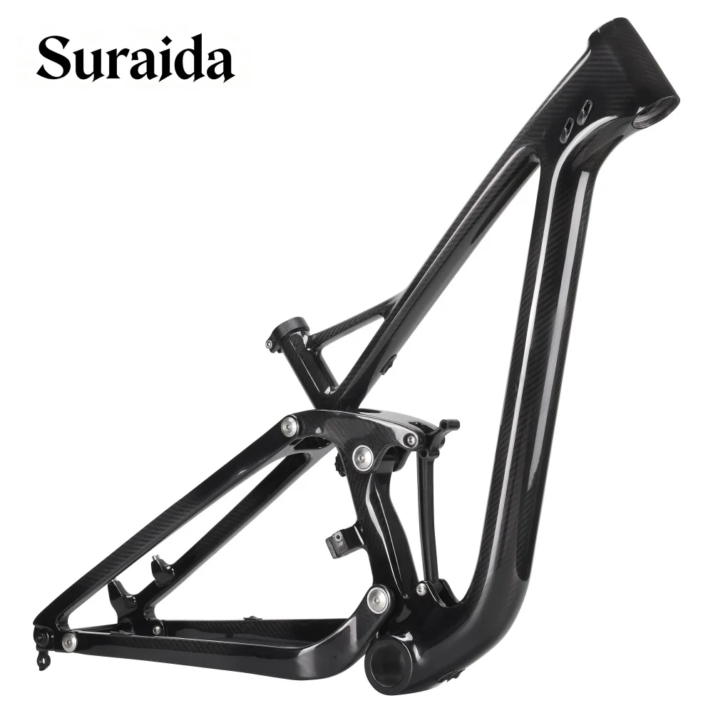 

Suraida 2026 T1000 NEW 29er carbon MTb Bicycle frame 3K Twill carbon Full Suspension Mountain Bike Frame Custom Painting
