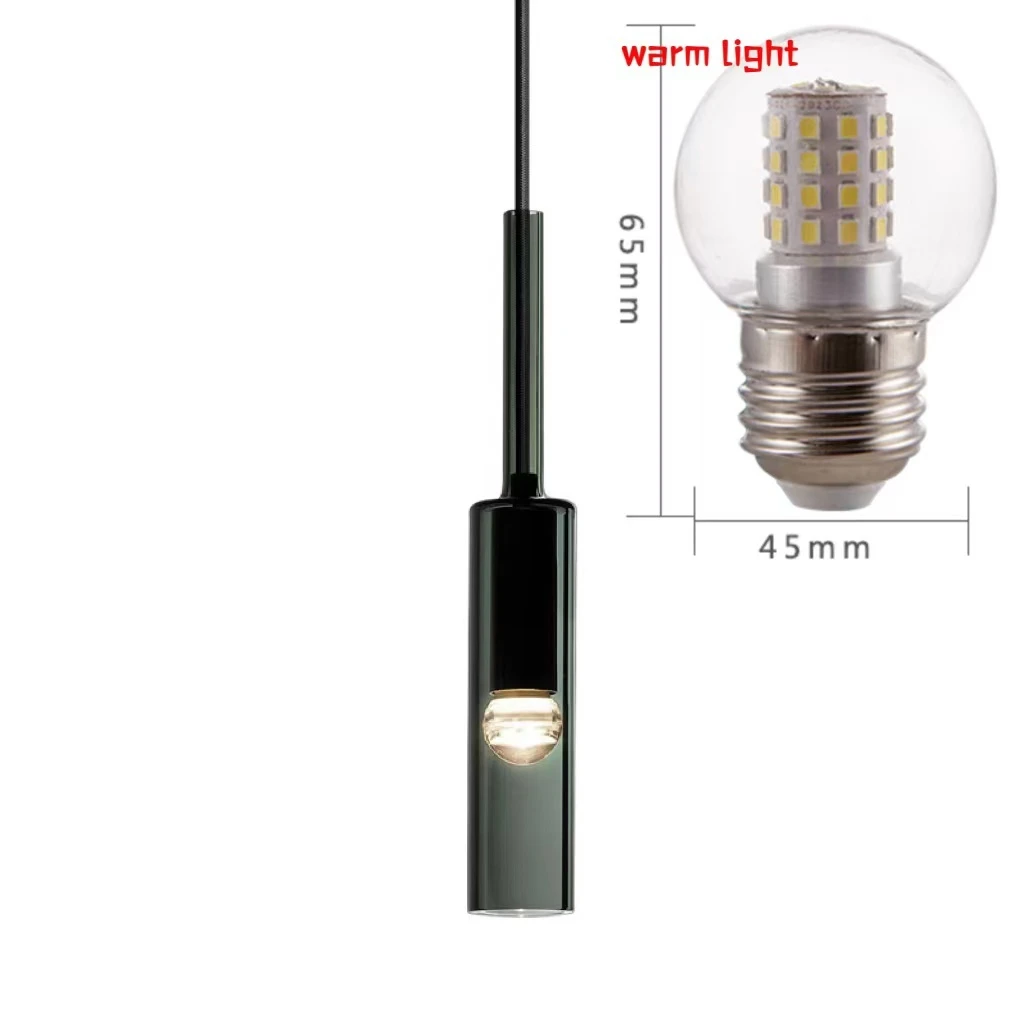 Moderne Fles Glazen Hanglamp Voor Slaapkamer Nachtkastje Bar Keuken Eetkamer Hanglamp Plafondverlichting Badkamerdecoratie