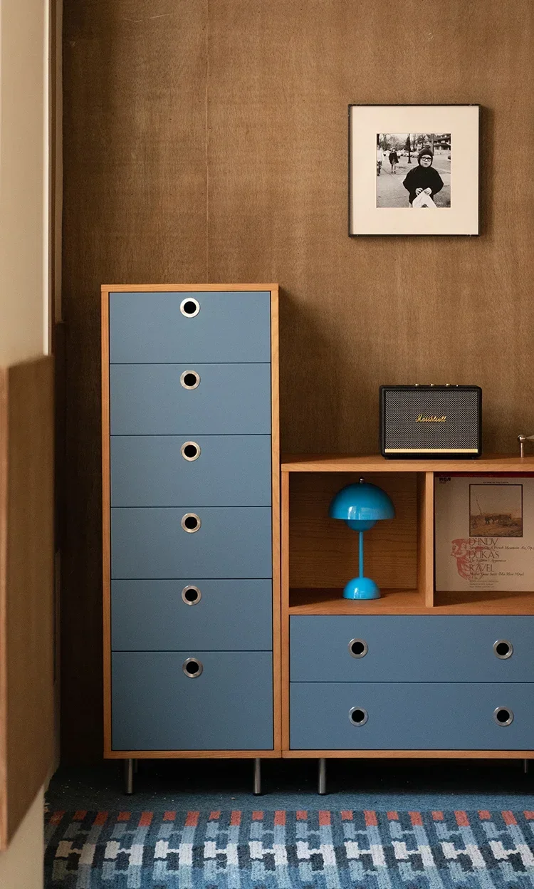 Cassapanca multifunzionale in stile medievale, soggiorno, camera da letto, sala da pranzo, armadietto moderno, semplice e alla moda