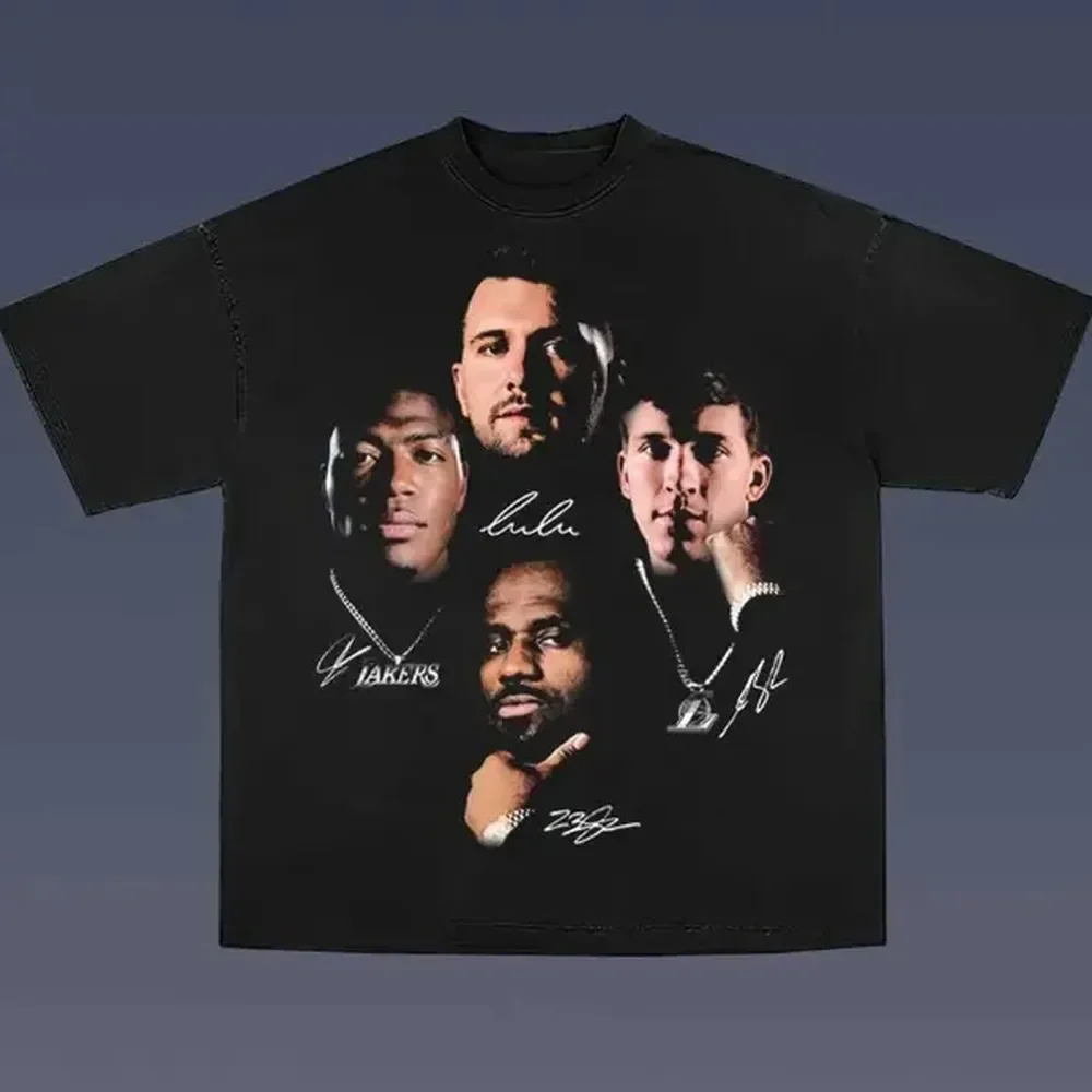 Luka James Austin Rui Vintage Tee, Laker T-Shirt, Unisex Basketball Shirt, Hip Hop Graphic Tees, Gifts Shirt, Menswear Womenswear Streetwear
