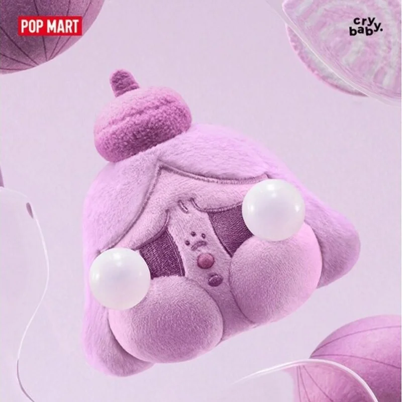 

100% Original POP MART CRYBABY Plush Keychain Blind Box Tear Launch Plan Series Cute Stuffed Pendant Gift For Anime Toy Lovers