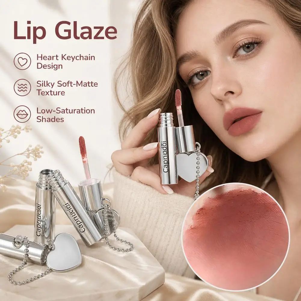 Waterglass Lip Glaze Mirror Shine Jelly Texture Non-Sticky Clear Glass Lip Effect Korean Style Student Daily Use Cosme