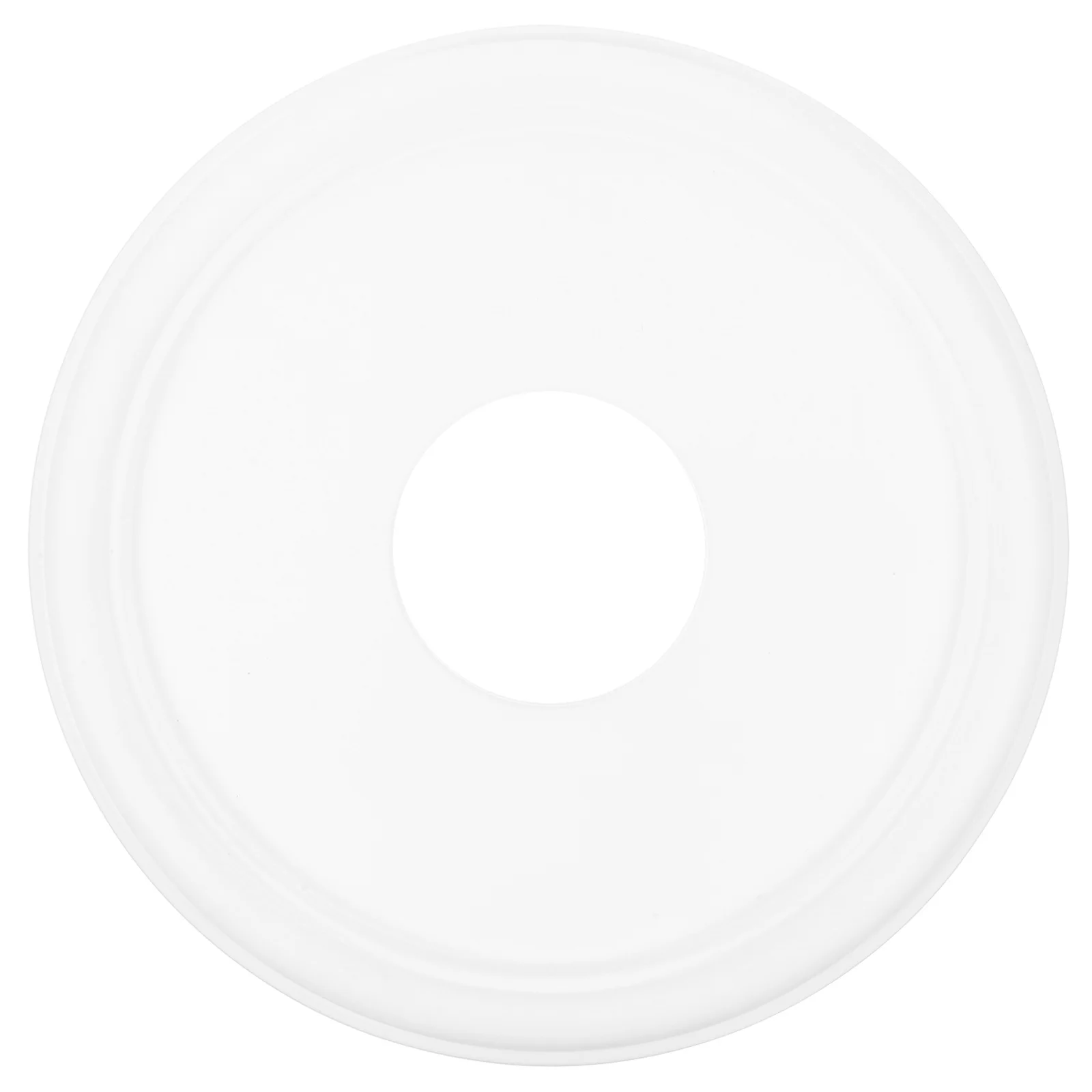 

1pc Ceiling Light Fixture Cover White Round Decorative Fan Canopy Plate For Home Chandelier Pendant Mount Ring Cap Replacement