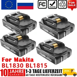 3.0AH Replacement For Makita 18V Battery Compatible With Makita 18 Volt Battery BL1860 BL1830 BL1850 Series Power Tools Battery