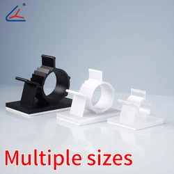 Adjustable Cable Clips Self Adhesive Cord Organizer Wire Clamp Holder for Car Desk USB Charging Cable Management Winder