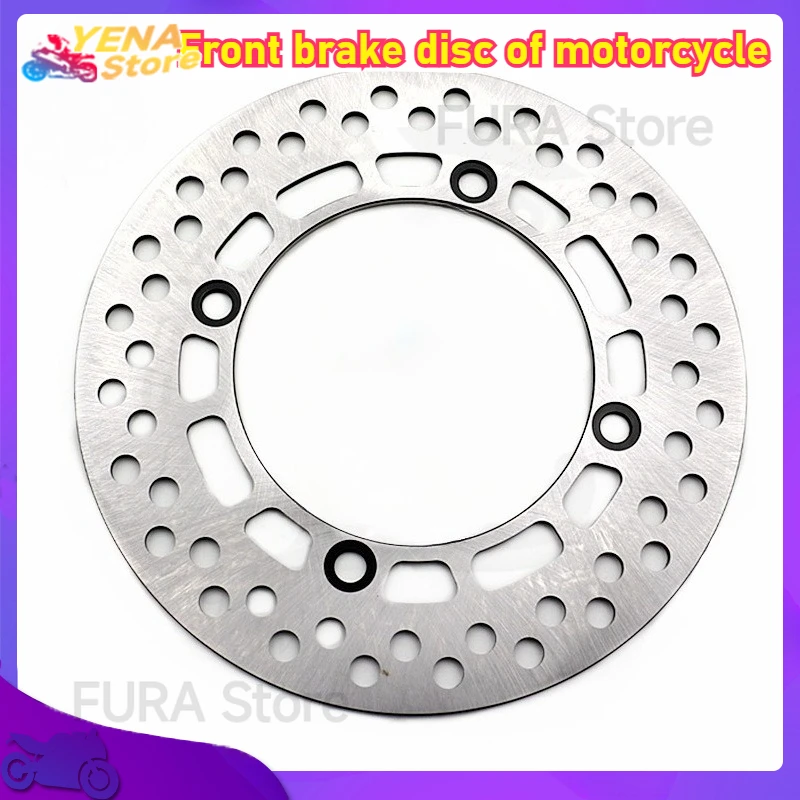 

The accessory is suitable for the rotor of the motorcycle front brake disc with DR200 TS125 and DR12 DF200 steel brake discs