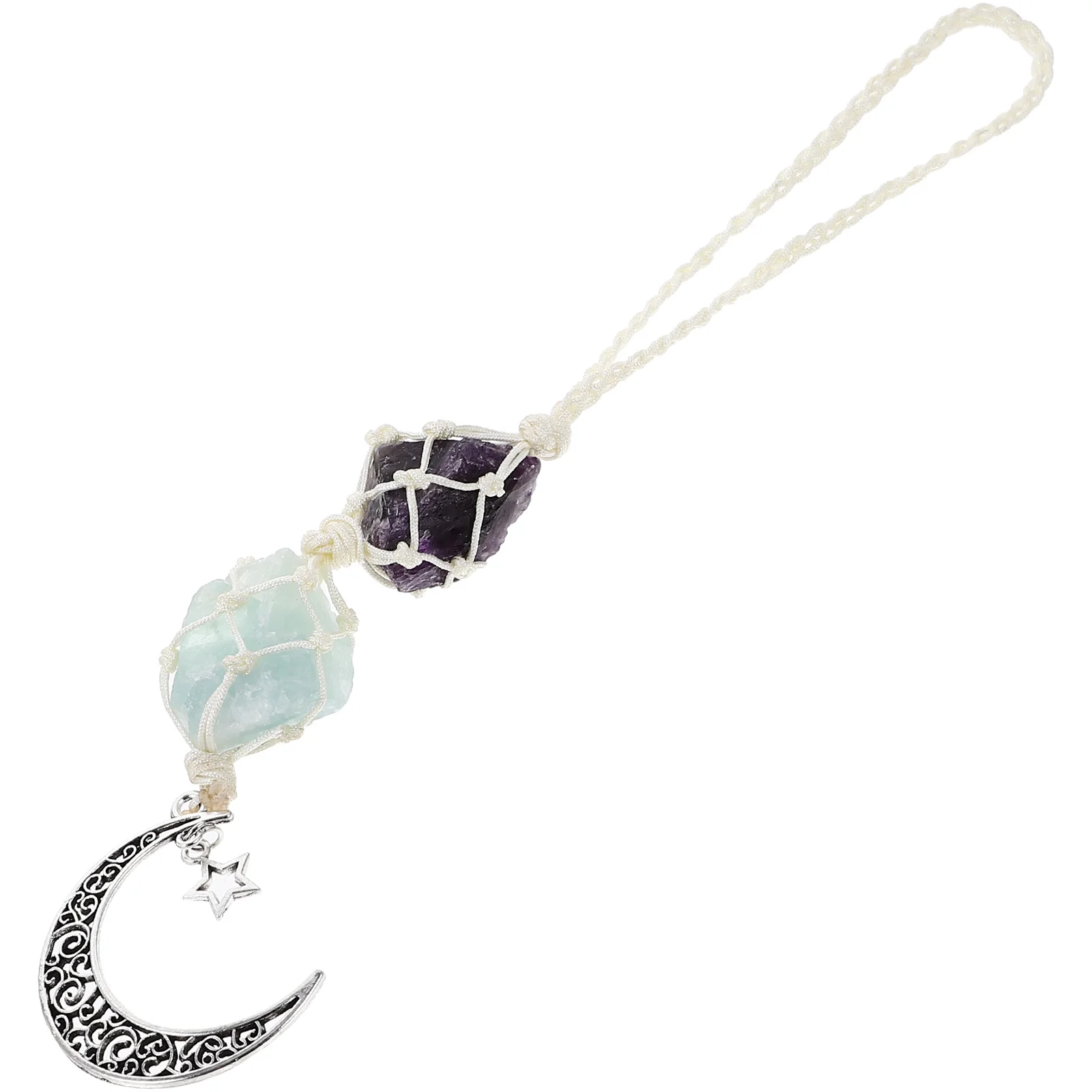 

Hanging For Crystal Hanging Ornament Car Crystal Ornament Car Home Office Wall Decor Lucky Safety Stone Pendant