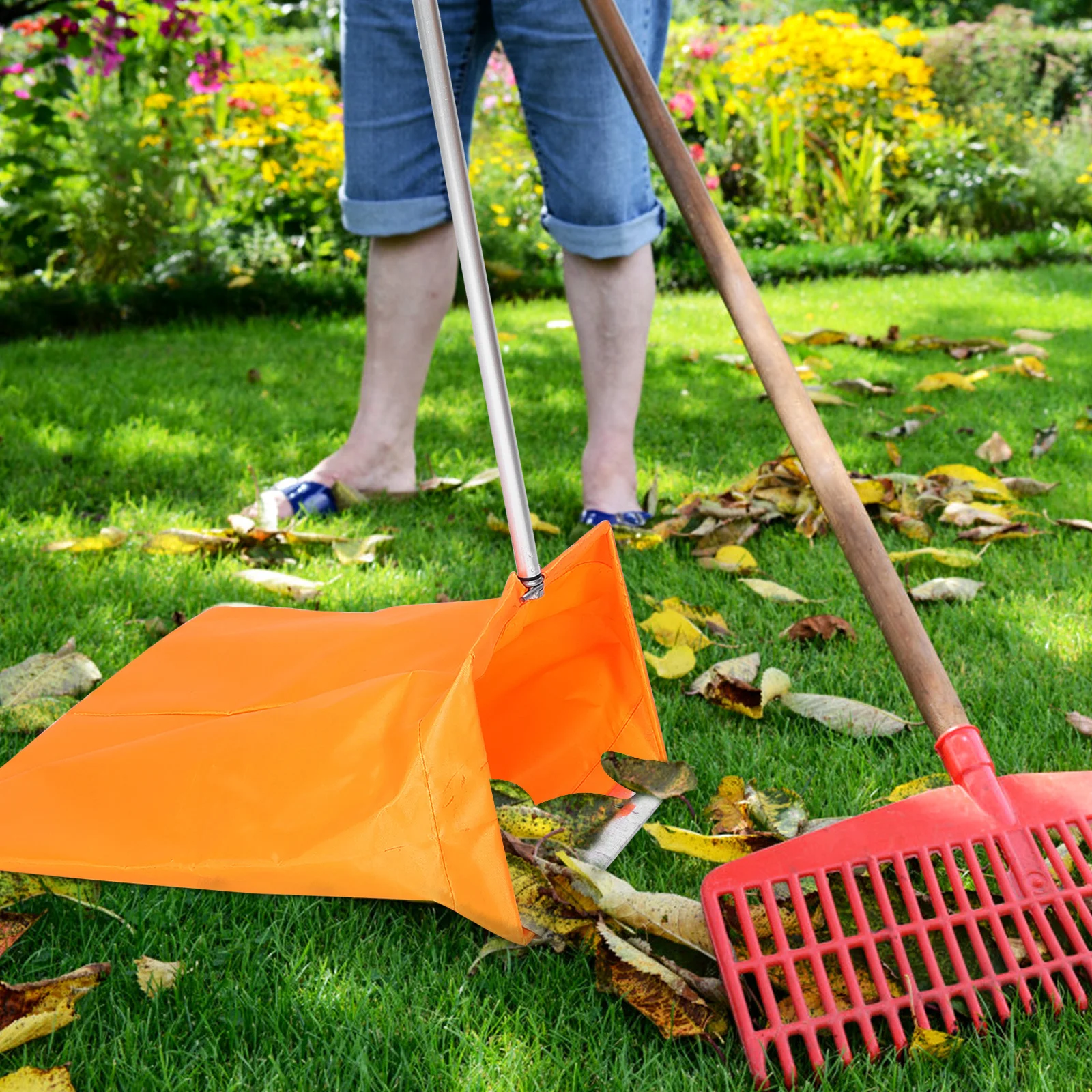 

Windproof Dustpan Trash Grabber Heavy Duty Garbage Tool For Indoor Outdoor Cleaning Reusable Litter Picker Portable Waste Paper