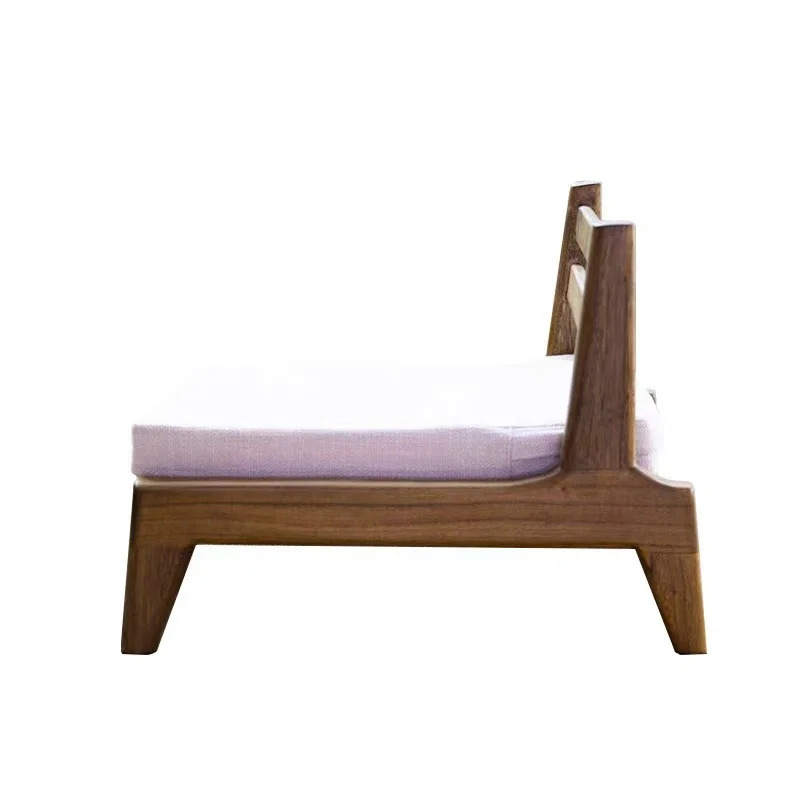 #Wooden Dining Chair, Tatami Mat Chair, Small Chair, Sunbathing Chair on the Balcony, Leisure