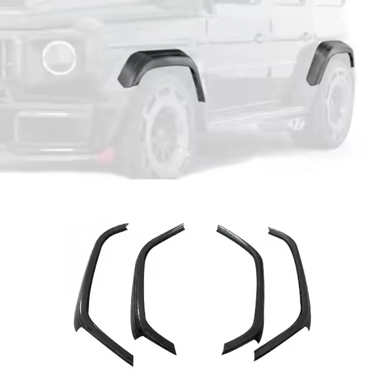 Wholesale Upgrade gloss dry carbon fiber wheel arch fender flare for Mercedes G-class W463A W464 2019-2024