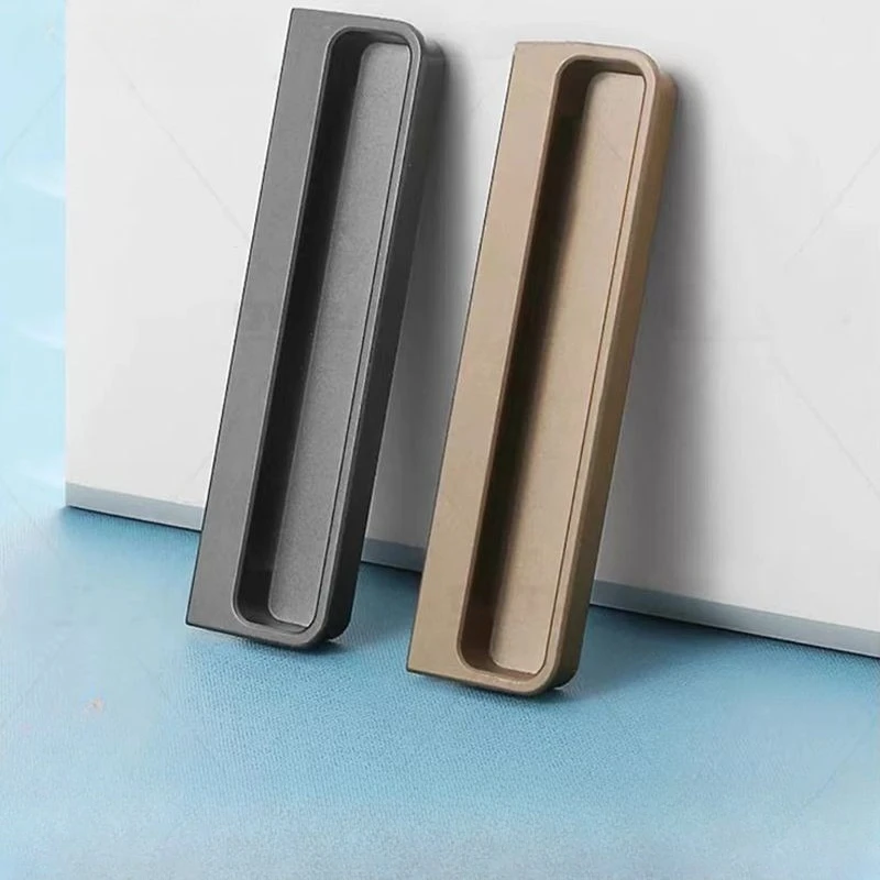 

Современный минималистичный встроенный встраиваемый кухонный шкаф в европейском стиле с прорезями, современный выдвижной ящик, ручки из цинкового сплава