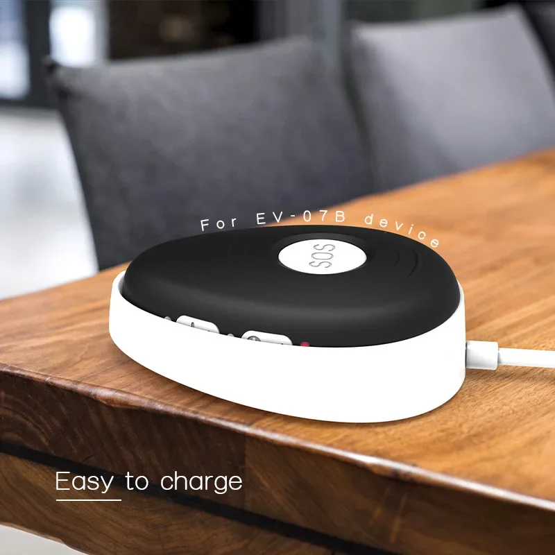 Sistem Alarm Keamanan Darurat Rumah Lansia Eview Wireless 4G VOLTE Baru Dengan Tombol Panik Dan Pelacakan GPS Tanpa Batas Jarak