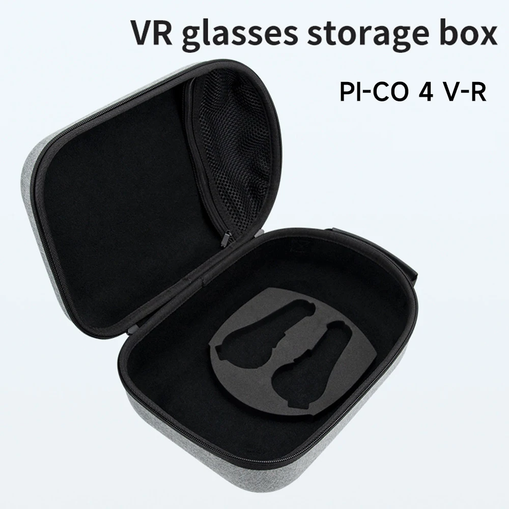 VR Accessories for Pico 4 VR Headset Travel Carrying Case for Pico 4 Protective Bag Hard Storage Box for Travel