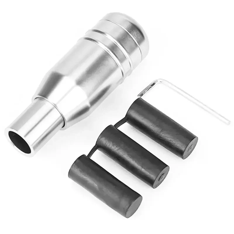 Aluminum Alloy Car Gear Shift Knob Refitting Spring Wear-resisting Durable Automatic Transmission Shifter Lever Knob