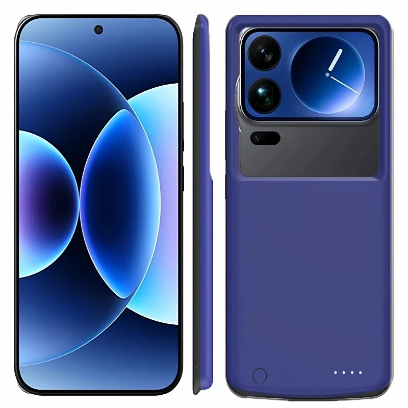 حافظات شاحن البطارية لهاتف Xiaomi 17 / Pro /Pro Max حافظة باور بانك محمولة بمشبك خلفي ملحقات الهاتف المحمول للبطارية 10000 مللي أمبير في الساعة