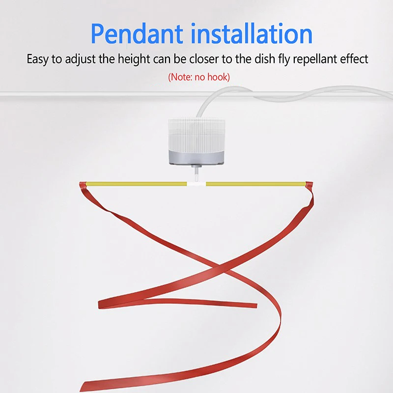 

Fly Bugs Repellent USB Ceiling Fan With Plug USB Adapter And Speed Control ON OFF Switch 300CM Power Cable