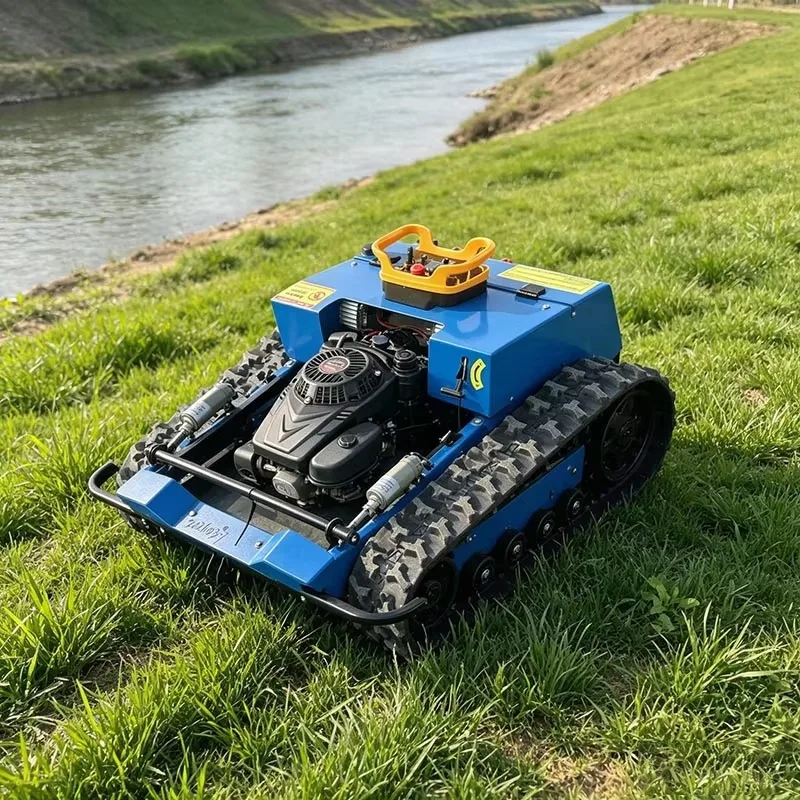 

Heavy Duty Crawler Mower Wireless Remote Grass Cutter Customized for Orchard Roadside Weed and Garden Lawn