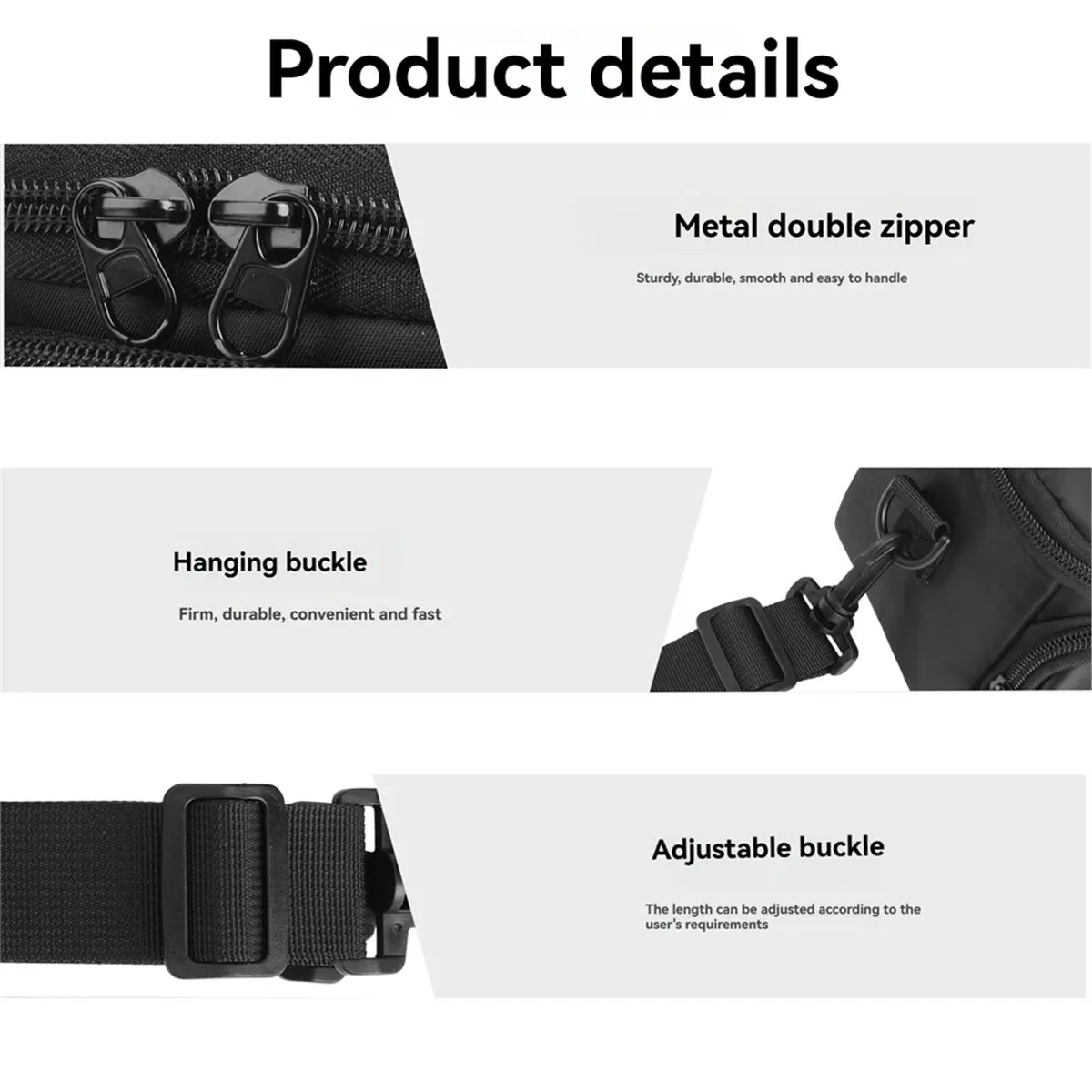 SCLS  Portable Carrying Case Protective Case for PIXPRO AZ405 AZ425 AZ255 AZ401 AZ528, Storage Bag with Shoulder Strap