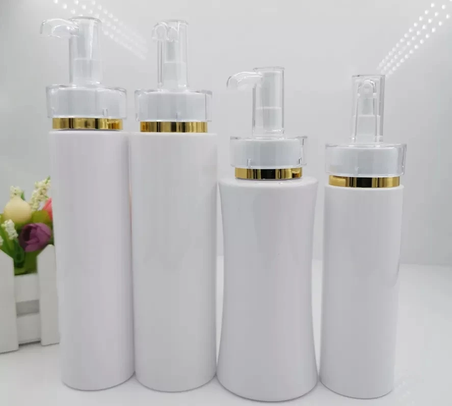 10pcs/Set Hot Sell 150ml 200ml 250ml Refillable Travel Lotion Bottles Lotion Pump Bottle Plastic Cosmetic Bottle High Quality