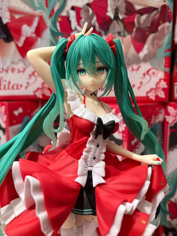 Taito Hatsune-Figurine d'action Anime, Hatsune ku, Lolita Kawaii, mode nickel é, pays des merveilles, document primaire, cadeau périphérique, nouveau et authentique