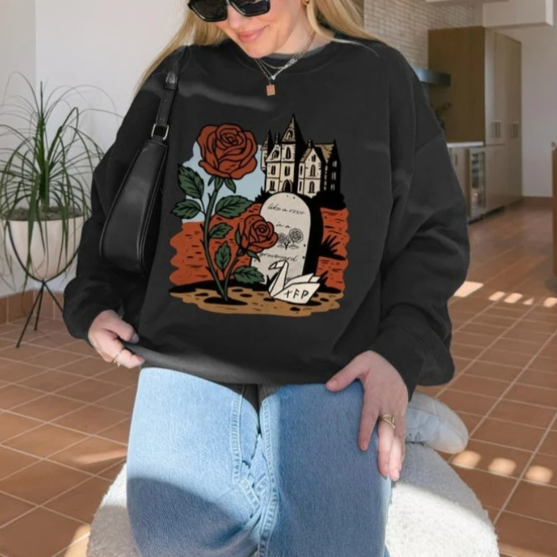 Subtle Dramione Sweatshirt Book Club Sweatshirt Merch Manacled Enemies To Lovers Gifts Origami Swan Winter Clothes Women Hoody