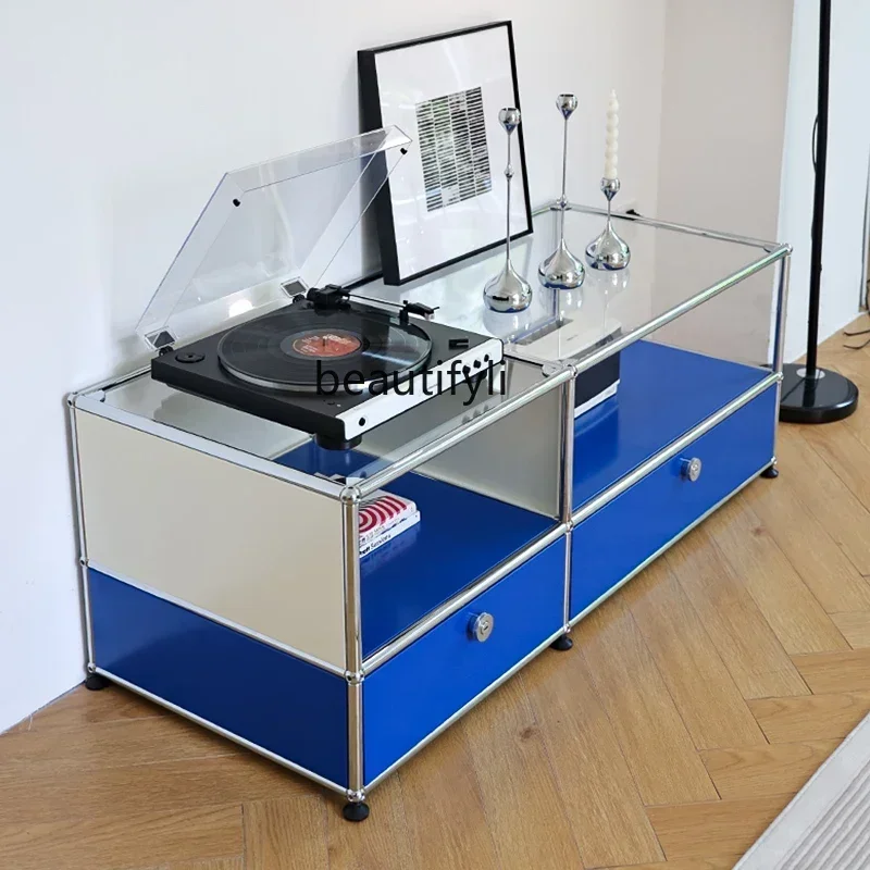 

YH3 Medieval usm module dining side cabinet living room bedroom storage side cabinet record cabinet