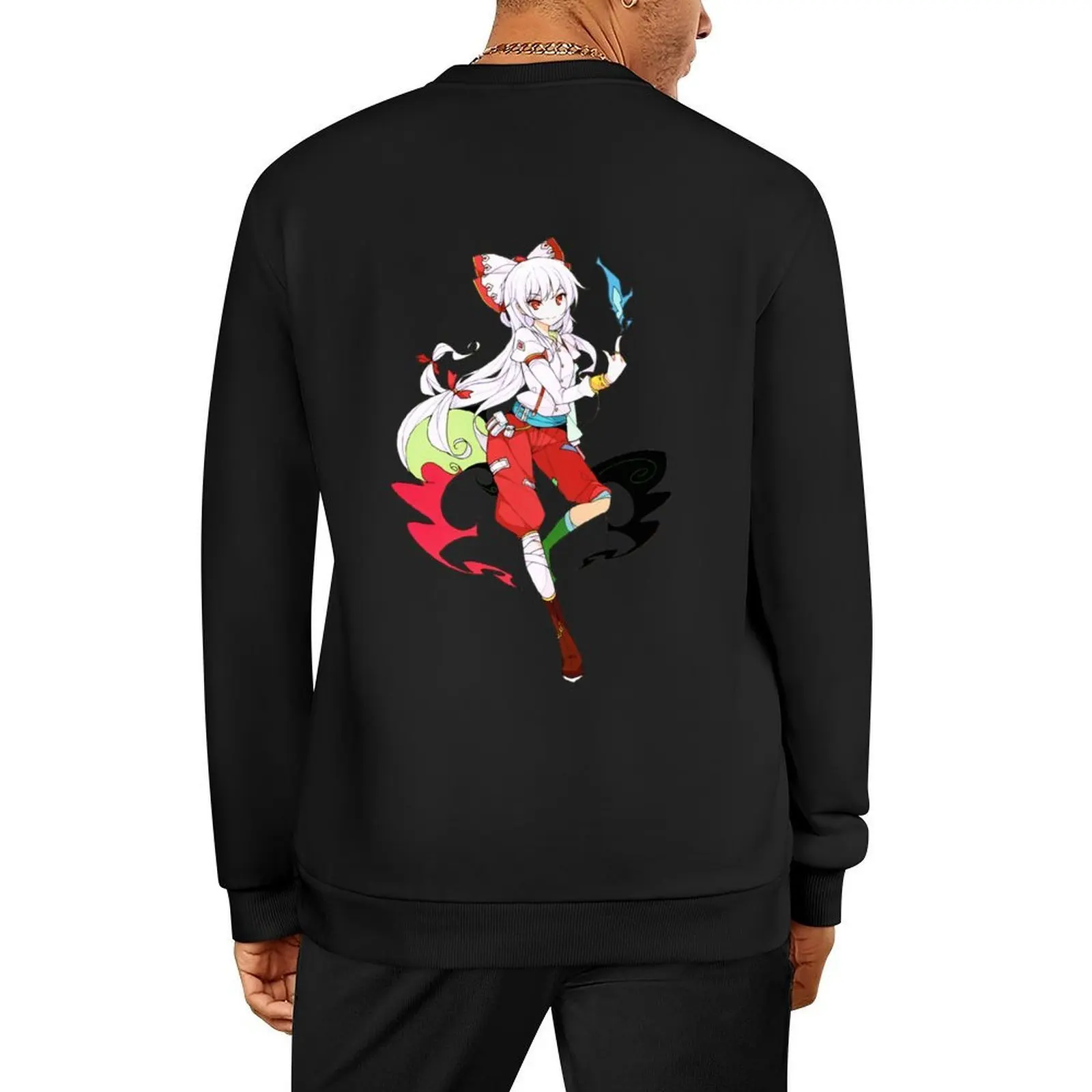 

Touhou Project - Fujiwara no Mokou Pullover korean autumn clothes tracksuit men's winter sweater anime clothes hoody