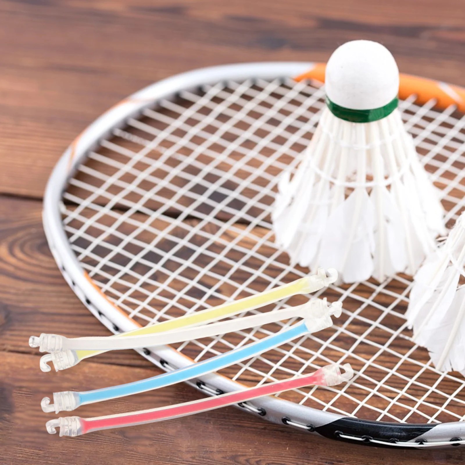 8 قطعة مضرب تنس سيليكون المرطب امتصاص الاهتزاز ملحق محمول لجميع الأعمار عشاق التنس امتصاص الصدمات الصغيرة