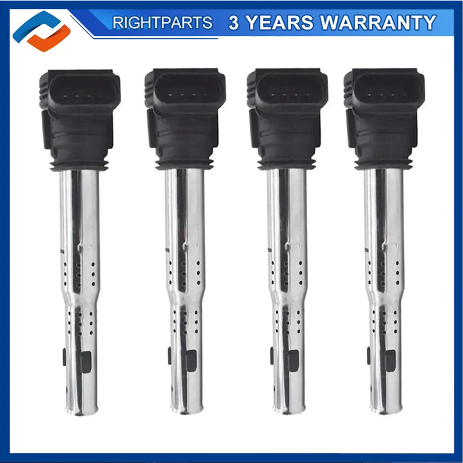 

4PCS Ignition Coil 06H905115 For AUDI A3 A4 B7 B8 A5 A6 C6 C7 Q3 Q5 TT VW PASSA T B6 B7 JETTA TIGUAN SEAT SKODA 06F905115