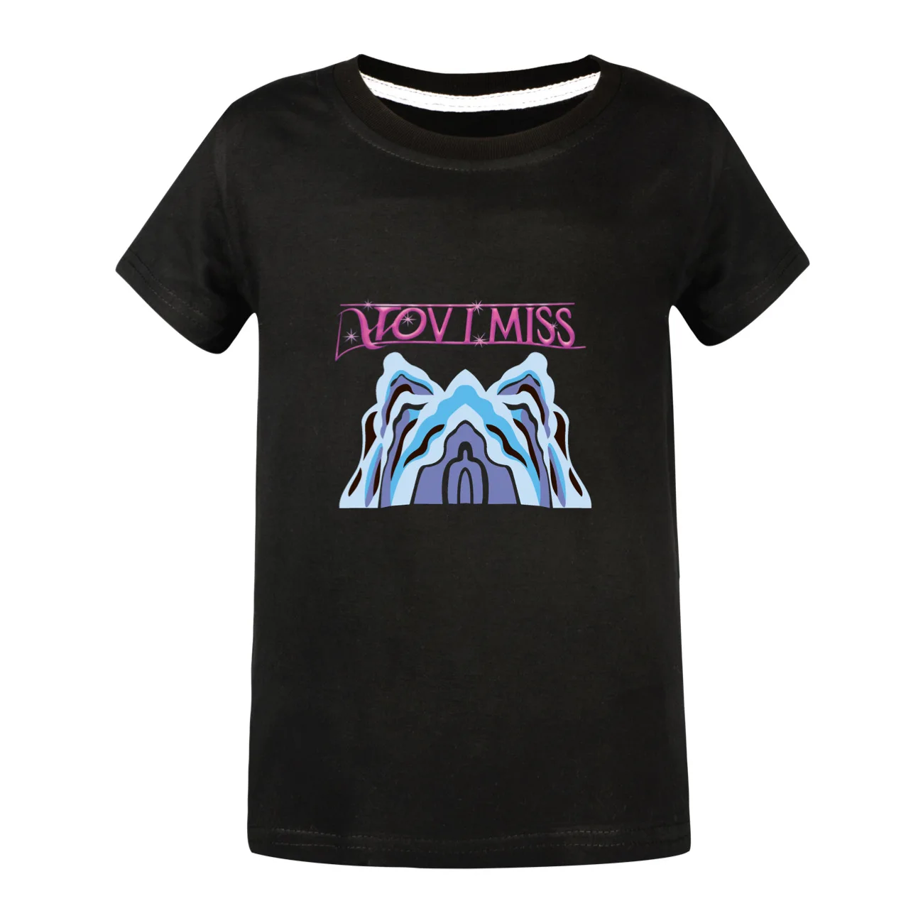 

Горячая детская футболка с рисунком KPop «Охотники на демонов» и тигром в стиле Харадзюку, одежда KPop для девочек и мальчиков