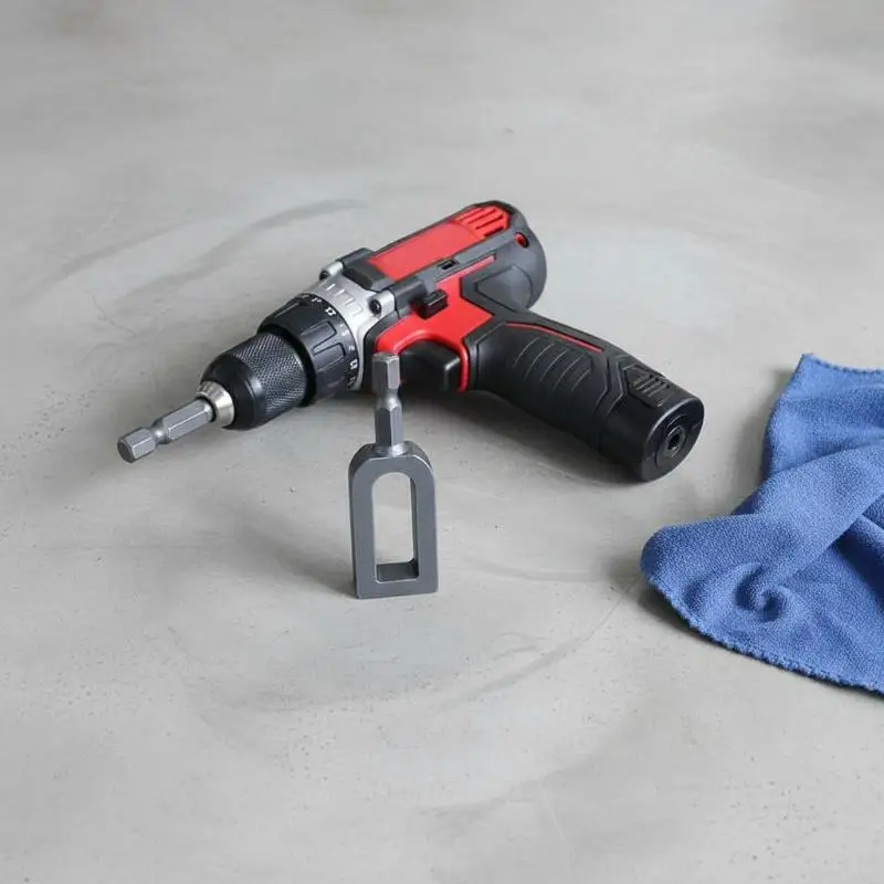 1PC Large Diameter Multi-Functional Wire Twisting Tool Standard Hexagonal Shank Compact Size Iron Wire Knotting Connector