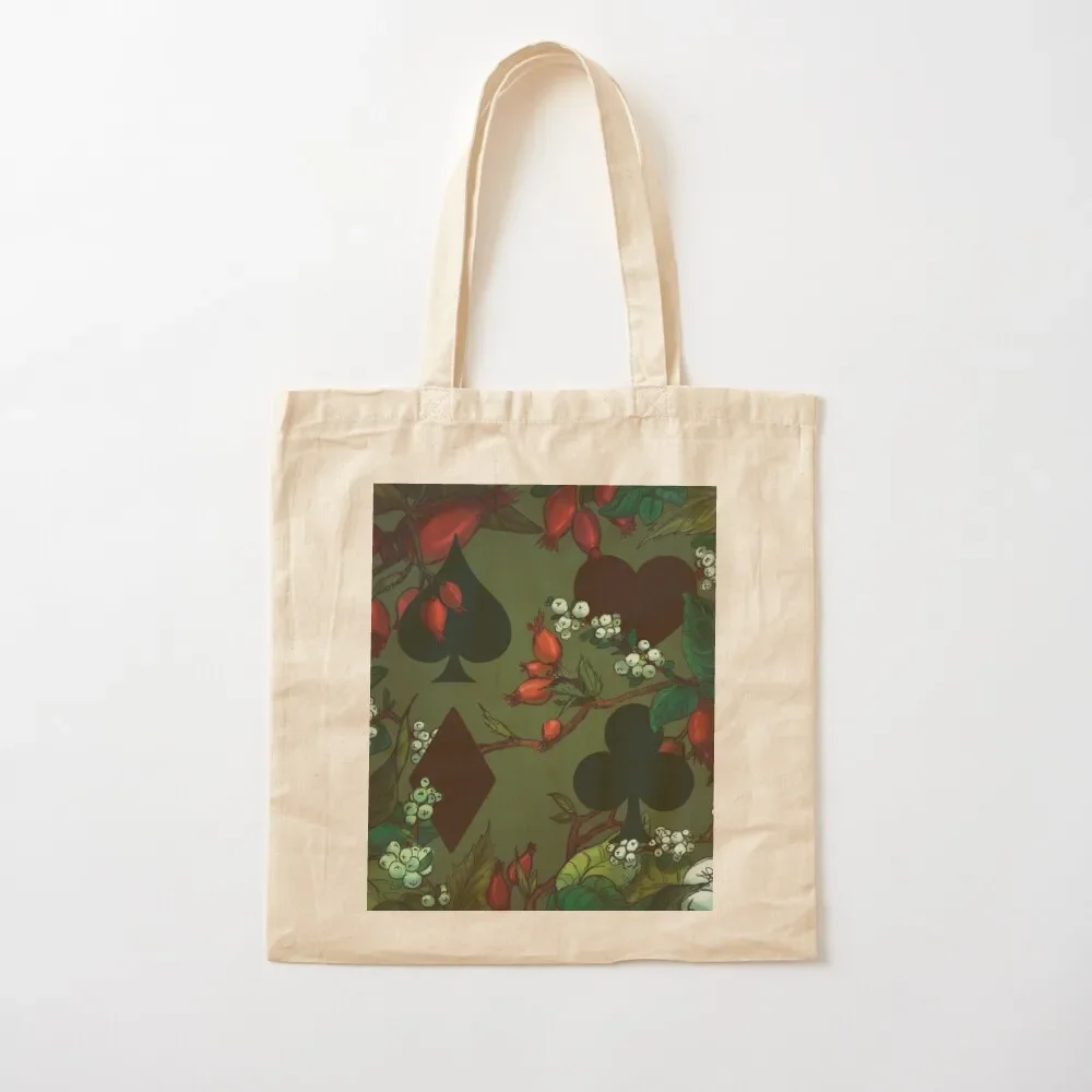 Green cards Tote Bag Canvas bag Big bag Shopper