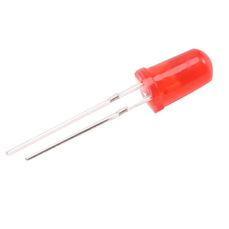 M07K-1000PCS Short Leg Edge Light Emitting Diode F5/5M In-Line Red