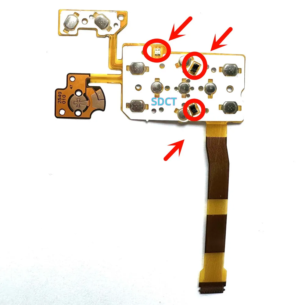 

New Keyboard Key Button Flex Cable Ribbon Board For Canon For EOS M6 II Camera Repair Part