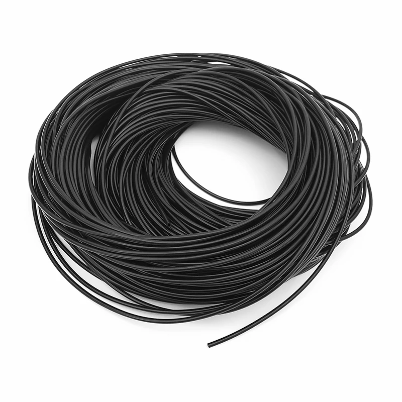 Food Grade Black Silicone Rubber Hose ID0.5/0.6/1.2/1.3/1.5/2/2.5/3/3.5/4/4.5mm Flexible Nontoxic Silicone Tube soft