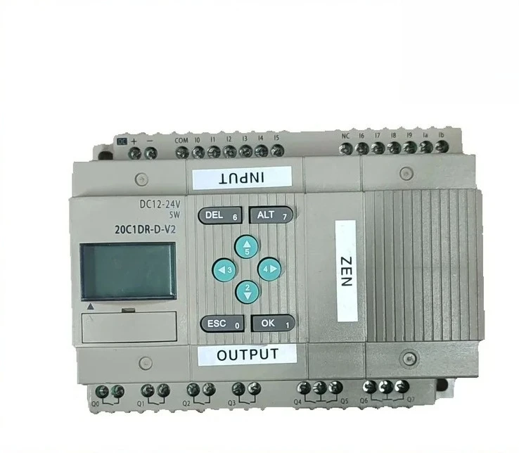 ZEN-20C1DR-D-V2 PLC Programmable Controller, 100%Original, New