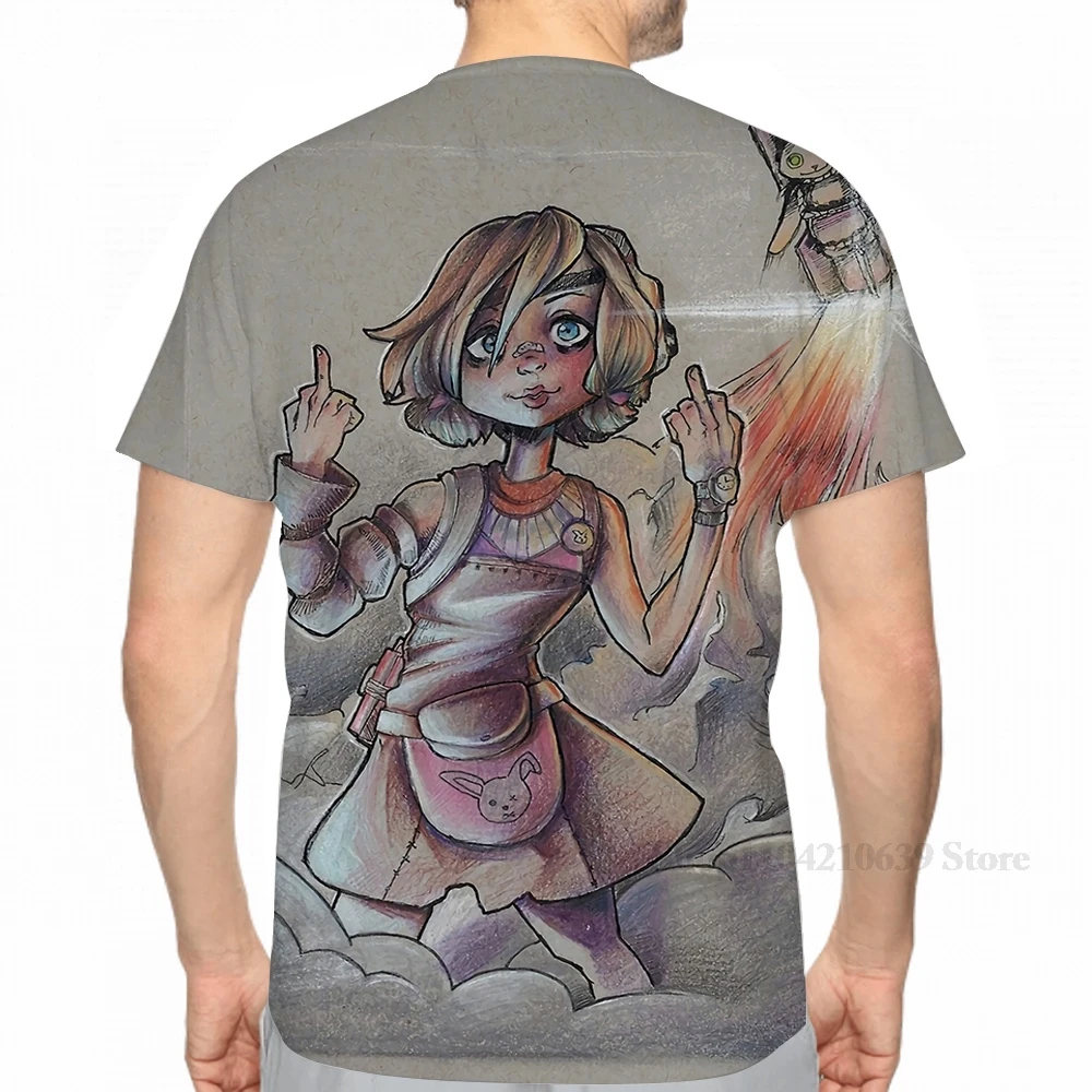 All over print Tiny Tina -Borderlands men T-Shirt women fashion girl t shirt boy tops tees Short Sleeve tshirts