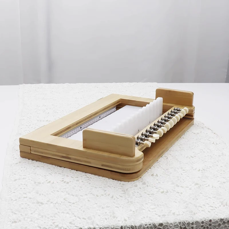 قاطع الصابون المصنوع يدويًا قاطع الصابون ذو العملية الباردة شرائح الصابون محلية الصنع مسافة القطع 2.5 سم