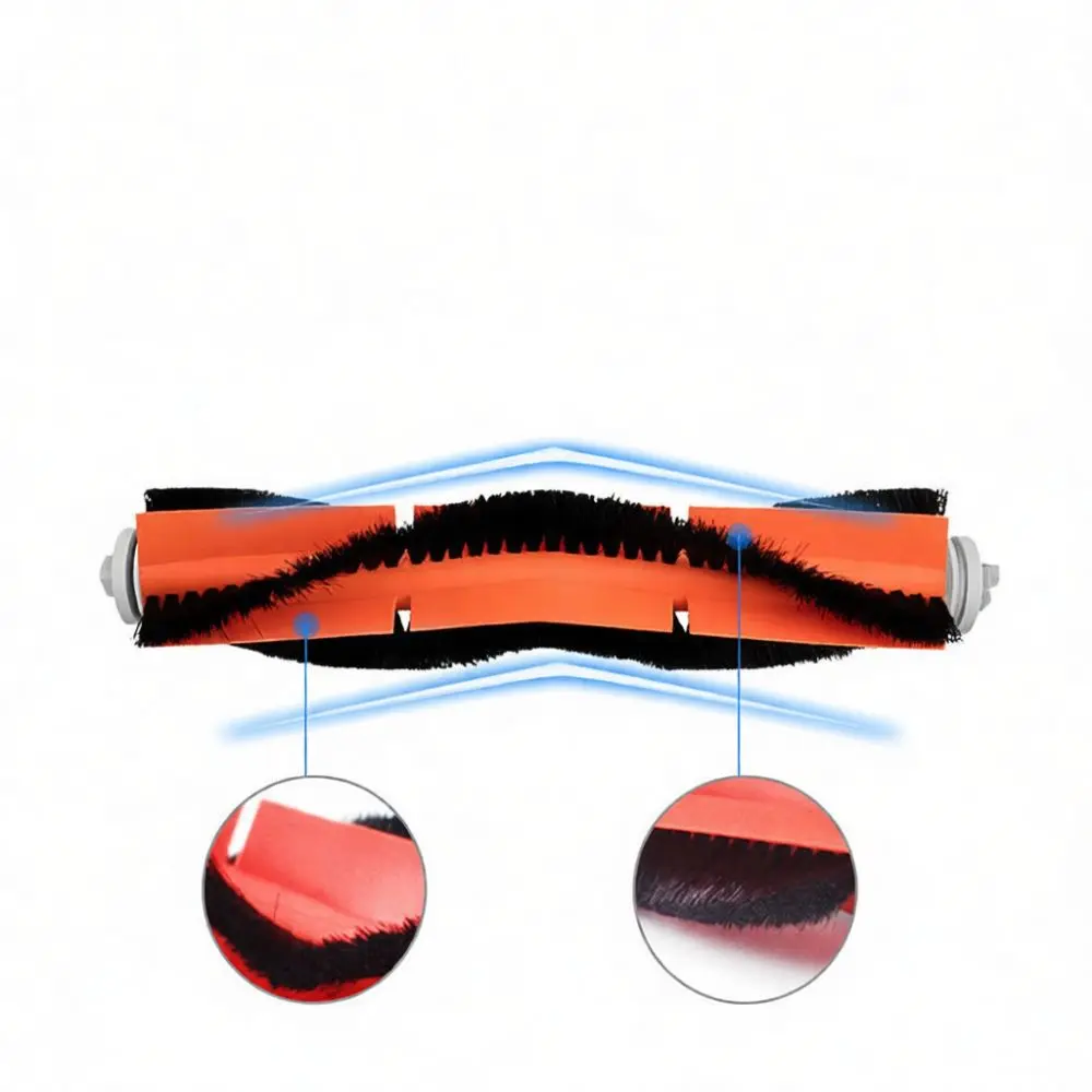 Vacuum Cleaner Accessories For Mijia 1C 2C 1T Robotic Sweeper Spare Parts Kit Main Brush Cover Tank Wheel Cleaning Tool