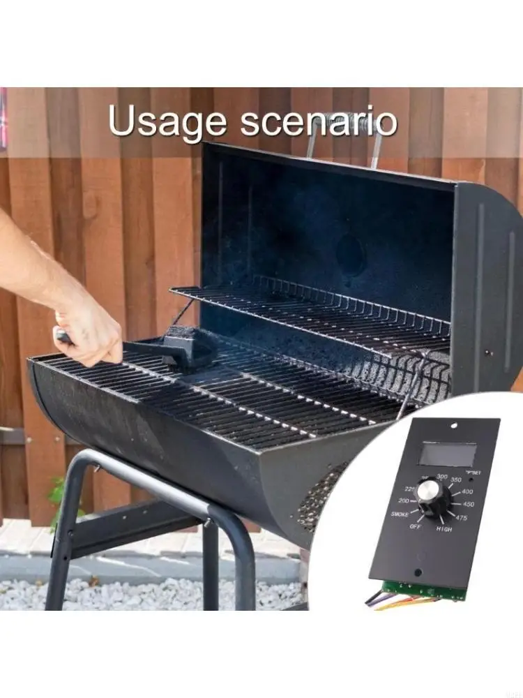 BBQ Grill Digital Thermostat Adjustable Temperature Setting Board Digital Thermostat Control Board Quality Texture 