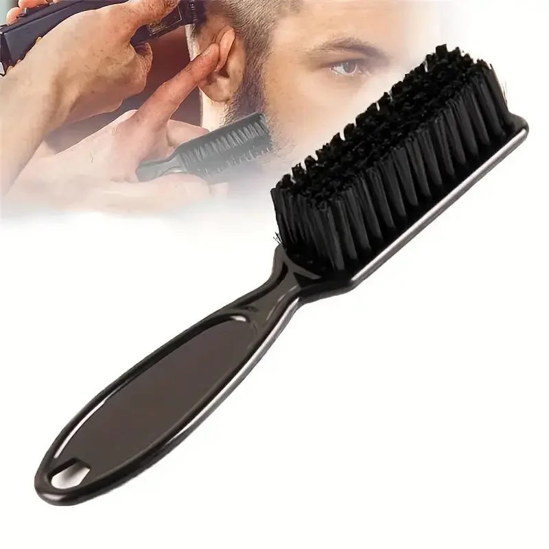 

Vintage Oil Comb Brush Hair Care Beard Shape Dual Use Comb Brush Hair Cutting Cleaning Brush Broken Hair Comb Mini