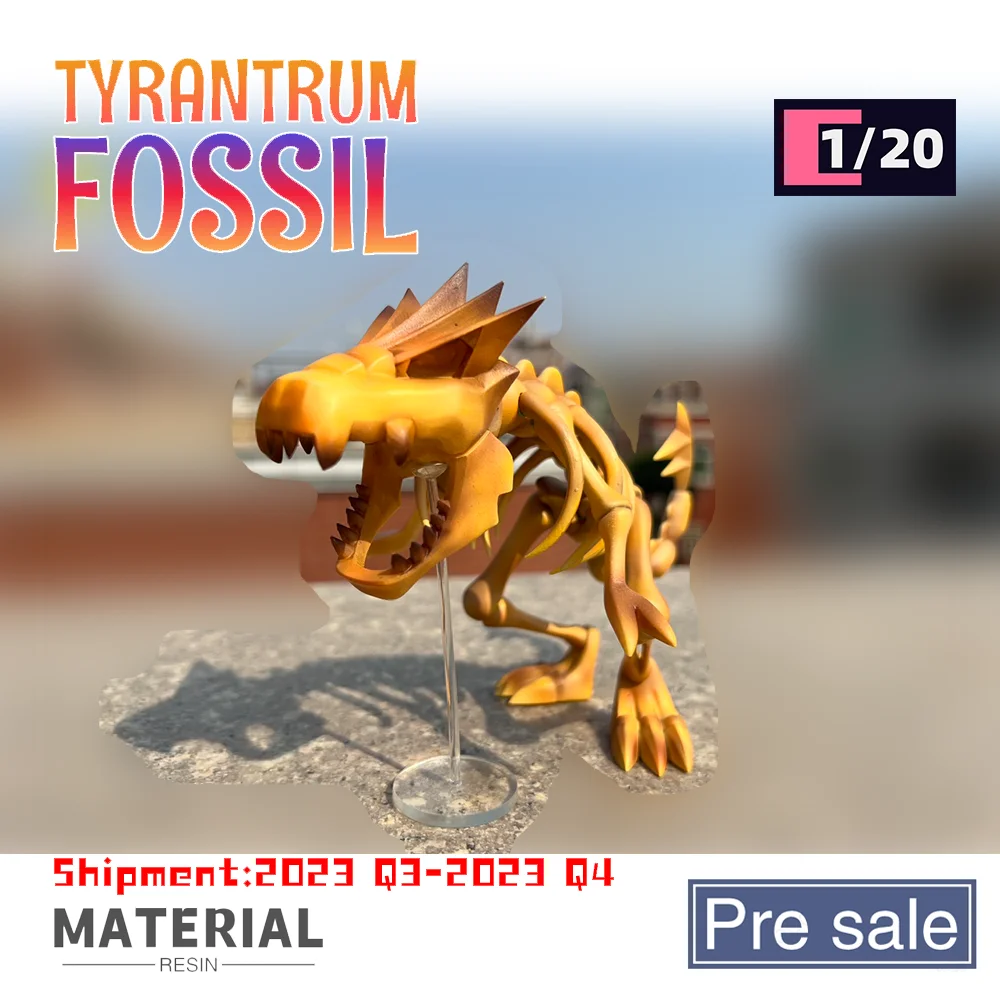 [Pre-sale]1/20 Scale World Figure [SUN STUDIO] - Tyrantrum Fossil