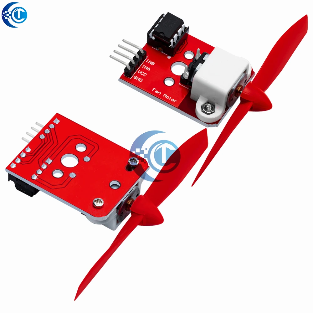 Picture 5: L9110 Motor Driver Fan Module - Dual H-Bridge DC Motor Controller for Arduino Robotics Projects