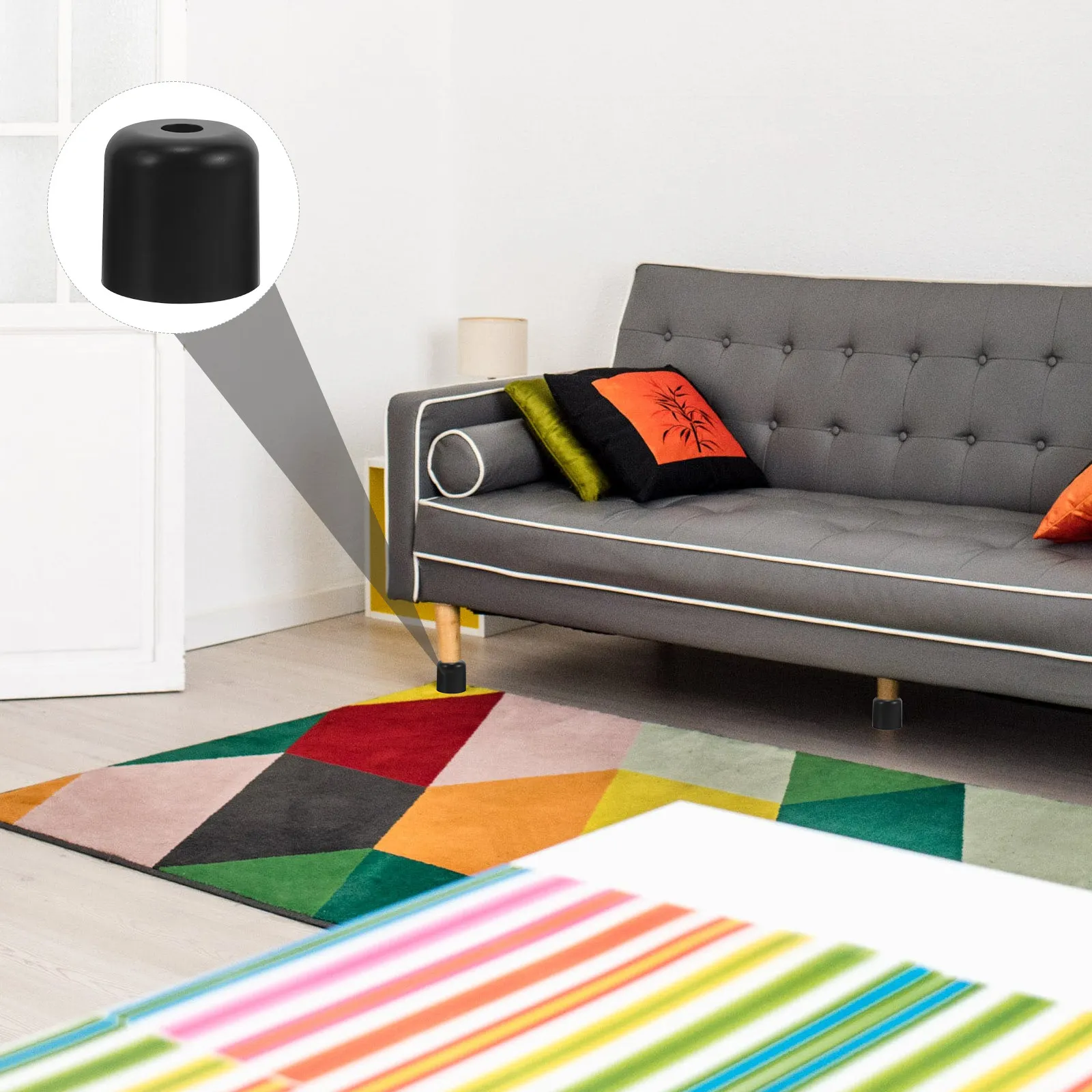 pes-de-moveis-elegantes-em-pp-4-pecas--instalacao-facil-com-parafuso-substituicao-versatil-para-sofa-cadeira-e-comoda