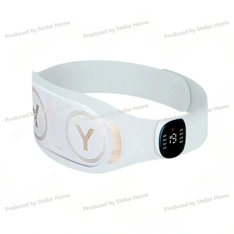 

New EMS Pulse Massage Belt SKG Same Waist Massager Warm Palace Heat Shaped Belt