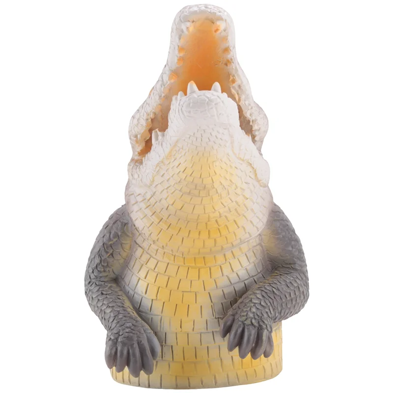 

1 PCS Crocodile Head Courtyard Pond Floating Animal Ornaments Park Pool Simulation Ornaments Outdoor Decor Gardening